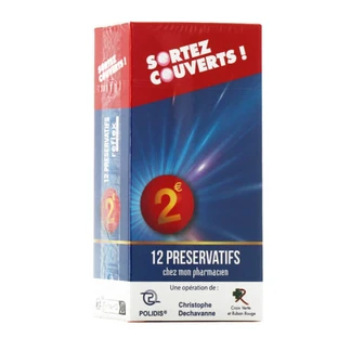 PREZERVATIVE SUBȚIRI, LUBRIFIATE, CU REZERVOR * 12