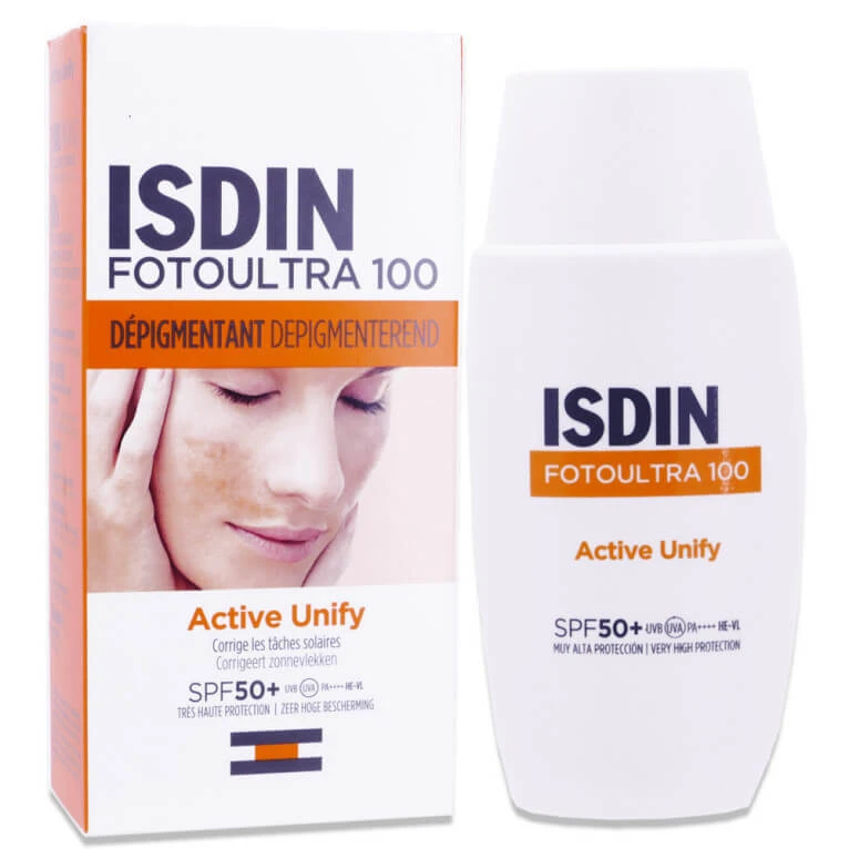 ISDIN FOTOULTRA 100 ACTIVE DEPIGMENTING UNIFY LSF 50+ 50 ml