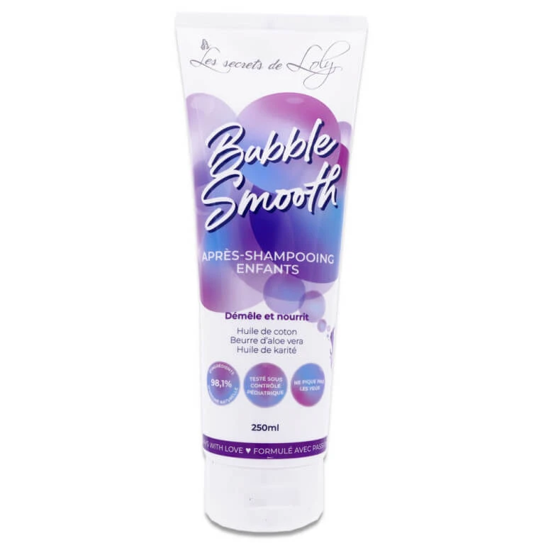 DIE GEHEIMNISSE VON LOLY BUBBLE SMOOTH KINDER-HAARSPÜLUNG 250 ML