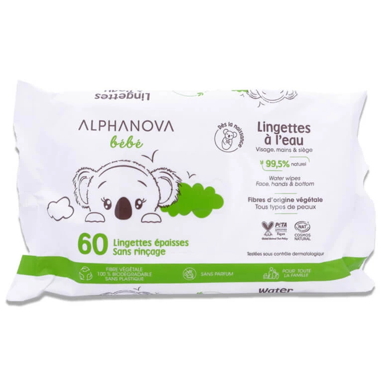 ALPHANOVA BABY 60 FEUCHTTÜCHER