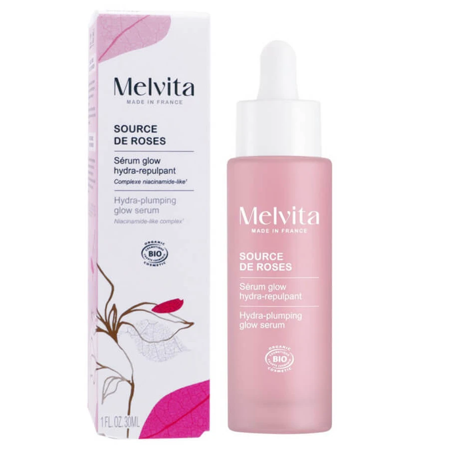 MELVITA BIO SOURCE DE ROSES GLOW HYDRA PLUMPING SERUM