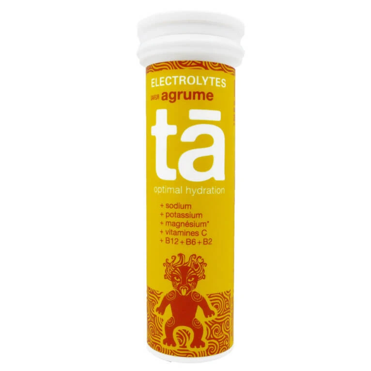TA OPTIMAL HYDRATION – GETRÄNKETABLETTEN MIT ZITRUSGESCHMACK, 12 TABLETTEN