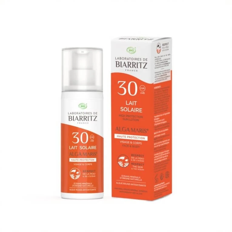BIARRITZ LABORATORIES ALGA MARIS SONNENCREME LSF 30 100 ML BIO