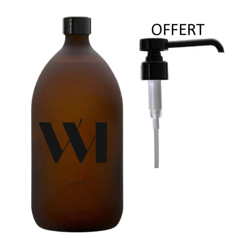 WHATMATTERS WASCHMITTEL 1-L-FLASCHE + KOSTENLOSE LANGE SCHWARZE PUMPE
