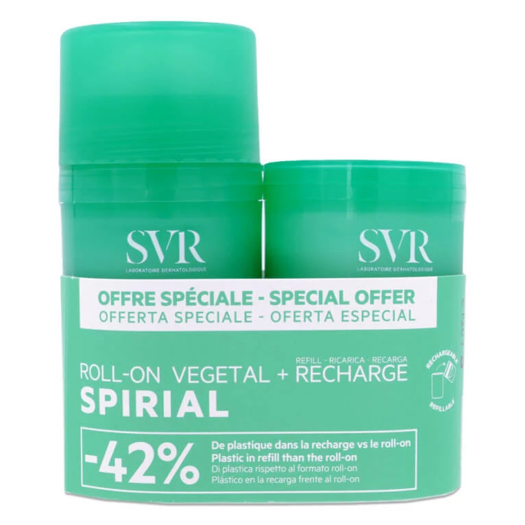 SVR SPIRIAL ROLL-ON VEGETAL + NACHFÜLLUNG