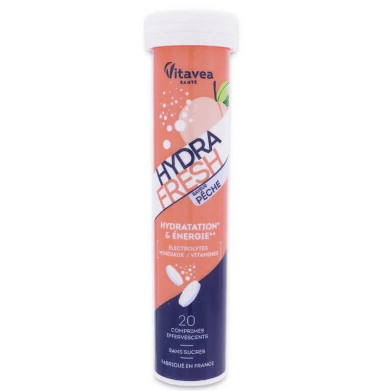VITAVEA HYDRA FRESH MIT PFIRSICHGESCHMACK 20 TABLETTEN