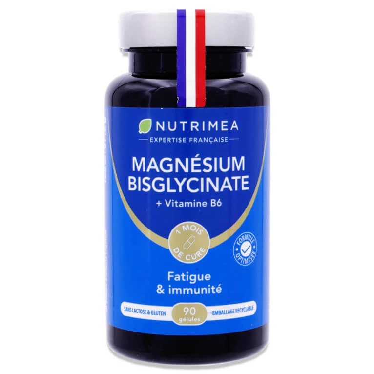 NUTRIMEA MAGNESIUMBISGLYCINAT GEGEN MÜDIGKEIT UND ZUR UNTERSTÜTZUNG DES IMMUNSYSTEMS 90 KAPSELN