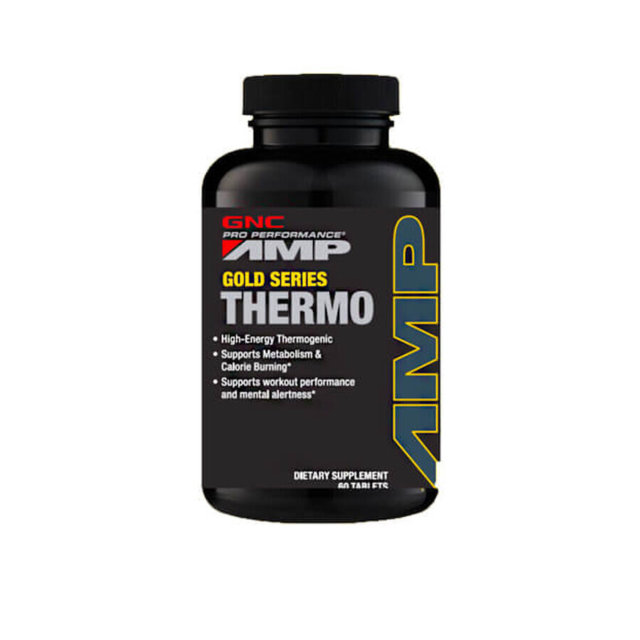 Gnc Amp Gold Series Thermo, Complex Pentru Energie Si Metabolism, 60 Tb