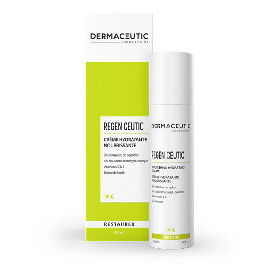 DERMACEUTIC REGEN CEUTIC CREMĂ HIDRATANTĂ ȘI HRĂNITOARE 40 ML
