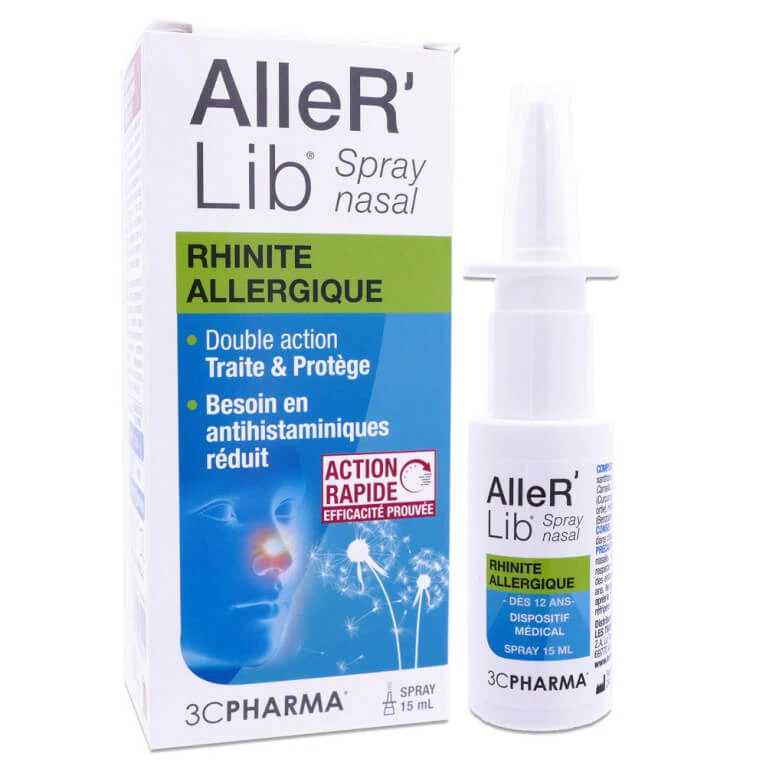 3C PHARMA ALLER'LIB NASENSPRAY GEGEN ALLERGISCHE RHINITIS 15 ML