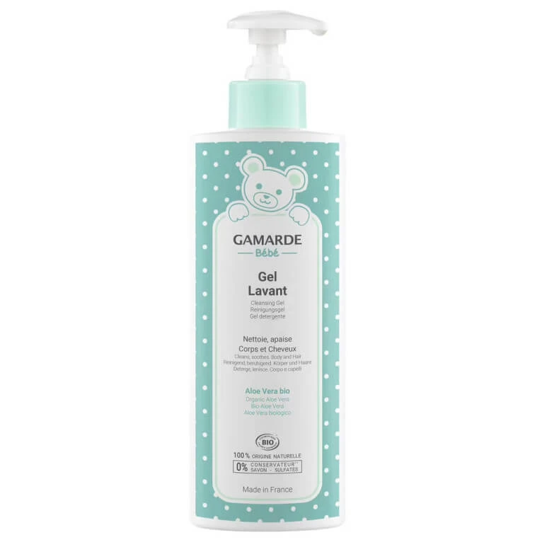 GAMARDE BABY-REINIGUNGSGEL 400 ML FÜR KÖRPER UND HAARE