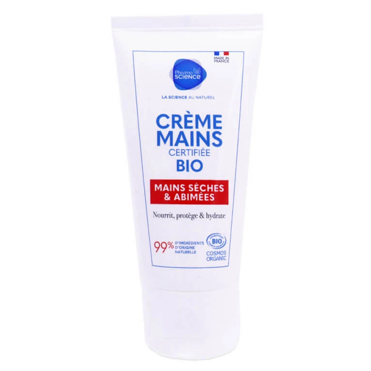 PHARMASCIENCE BIO-HANDCREME FÜR TROCKENE UND STRAPAZIERTE HÄNDE 50 ML