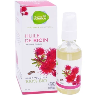 PHARMASCIENCE ACEITE DE RICINO 50 ML PARA EL CABELLO Y LAS UÑAS