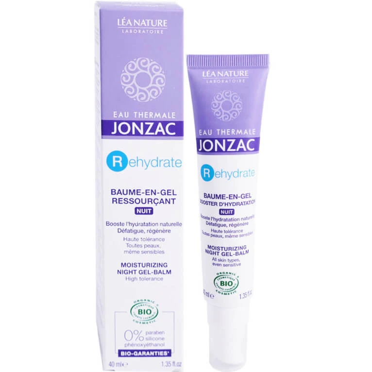 JONZAC REHYDRATE BIO REVITALISIERENDER NACHTS-GEL-BALSAM 40 ML