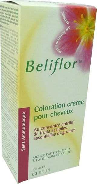 BELIFLOR HAARFARBE 2 BRAUN 135 ml