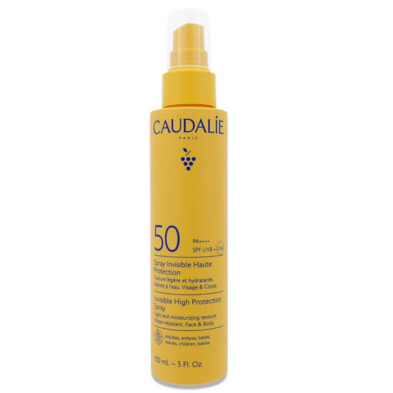 CAUDALIE INVISIBLE SPRAY LSF 50 FÜR GESICHT UND KÖRPER 150 ML