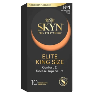 SKYN ELITE KING SIZE 10 LATEXVRIJE CONDOOMS
