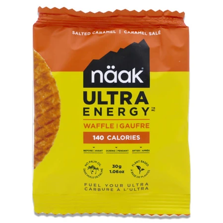 NAAK ULTRA ENERGY GAUFRĂ CU CARAMEL, SĂRATĂ, 30 G