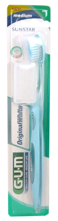 GUM ORIGINAL WHITE MEDIUM ZAHNBÜRSTEN