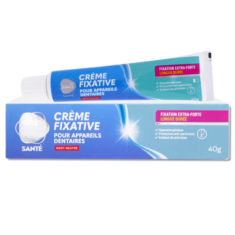PHARMASCIENCE FIXIERCREME FÜR ZAHNMEDIZINISCHE VORRICHTUNGEN 40 G