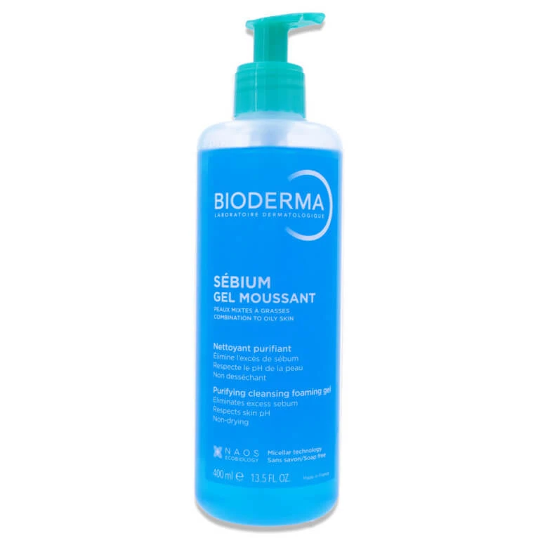 BIODERMA SEBIUM REINIGENDES SCHÄUMENDES GESICHTSGEL 400 ML