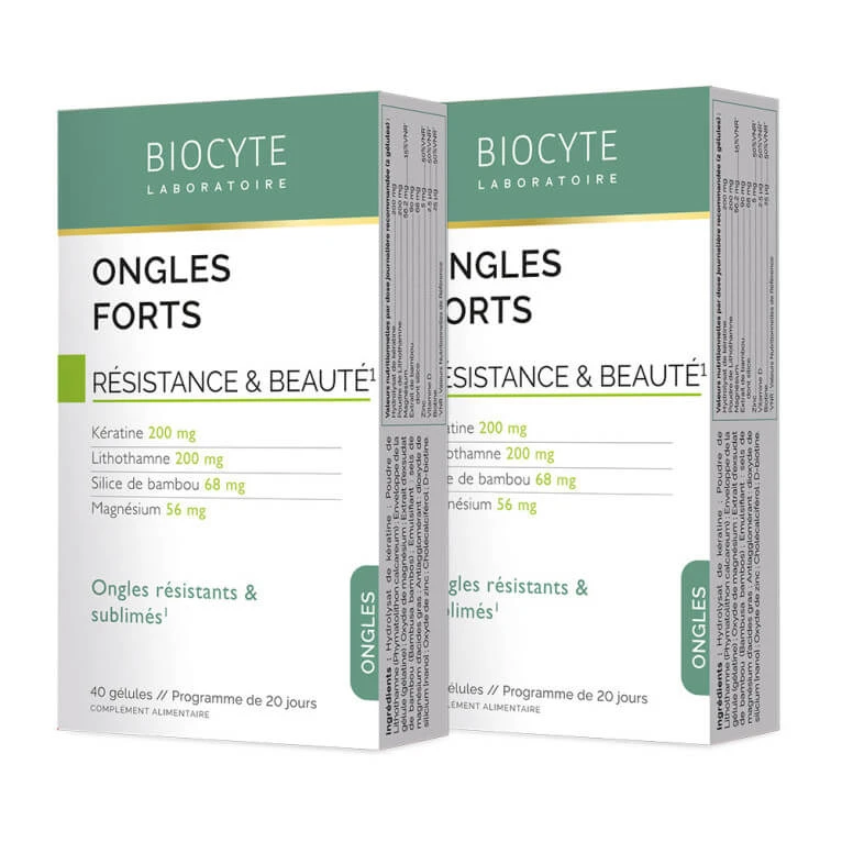 BIOCYTE STRONG NAILS-AKTION: 2 x 40 Kapseln