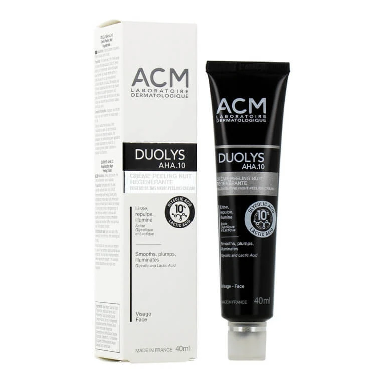 ACM DUOLYS AHA. 10 REGENERIERENDE NACHTPEELING-CREME 40 ML