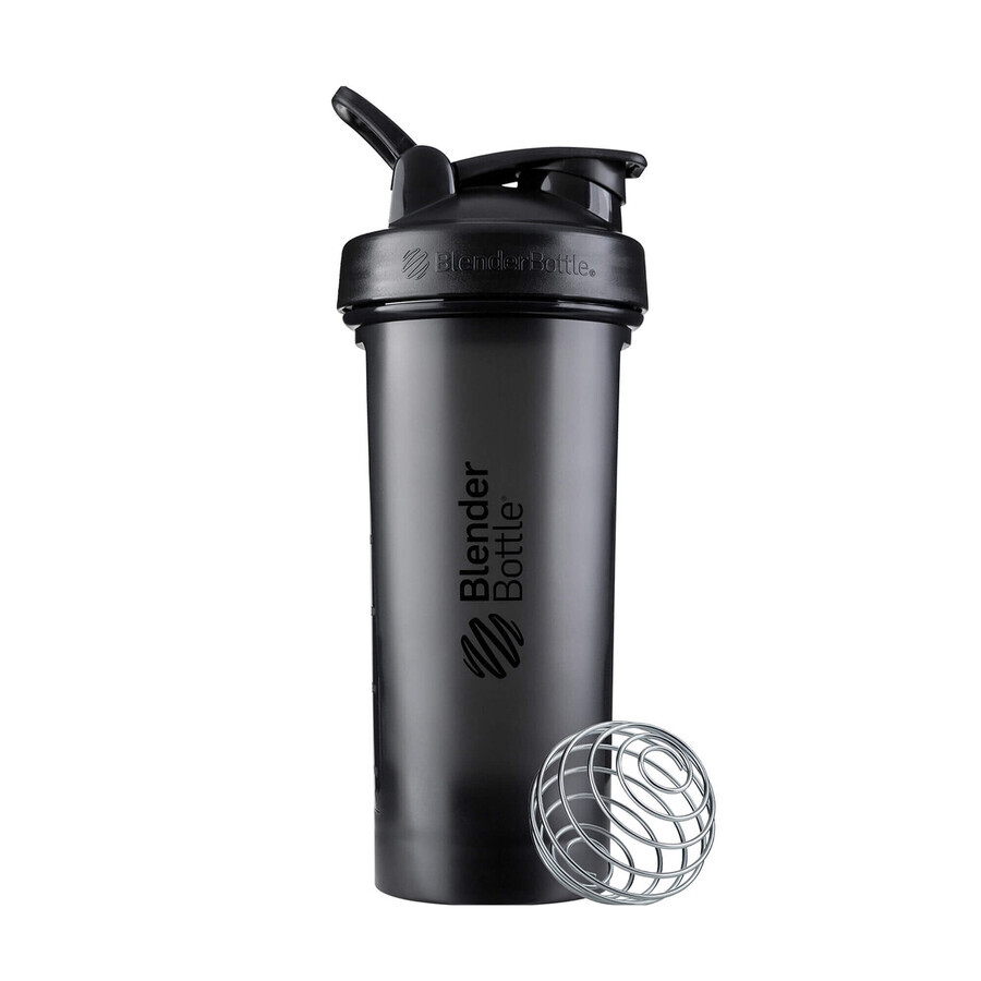 Gnc Blender Flasche Shaker Classic Schwarz, 800 ml