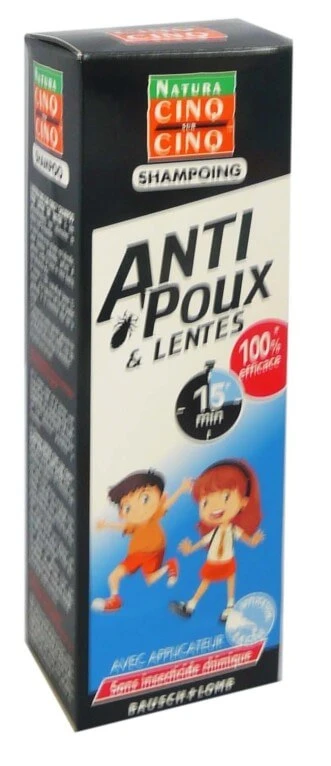 CINQ SUR CINQ SHAMPOO GEGEN LÄUSE UND NISSEN 100 ML