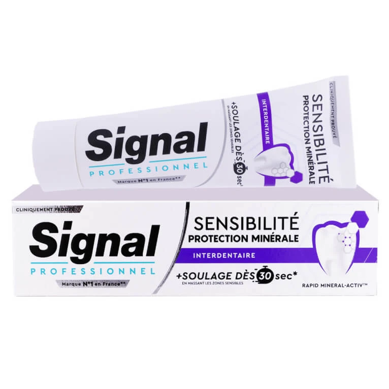 SIGNAL ZAHNPASTE BEI EMPFINDLICHKEIT DER ZAHNZWISCHENRÄUME 75 ML