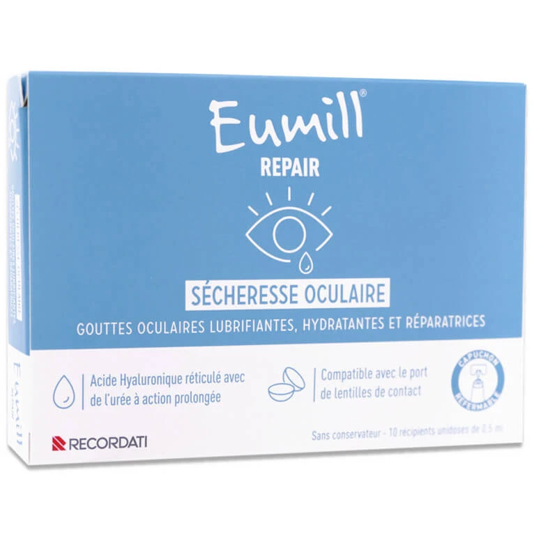 EUMILL REPAIR Augentropfen bei trockenen Augen