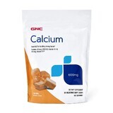 Gnc Calcium Soft Chews 600 Mg, Karamell Calcium, mit natürlichem Karamell-Geschmack, 60 Stück