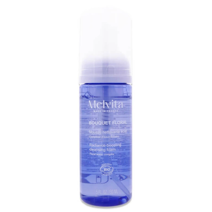MELVITA ORGANIC FLORAL BOUQUET STRALENDE REINIGINGSSCHUIM 150 ML