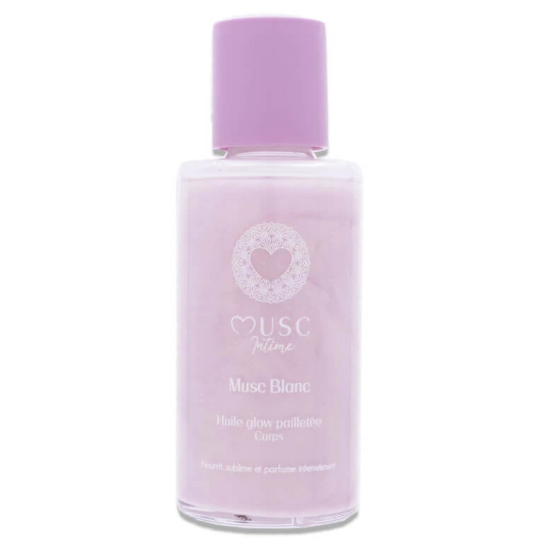 INTIMATE MUSK WHITE MUSK GLITTER KÖRPERÖL 100 ML