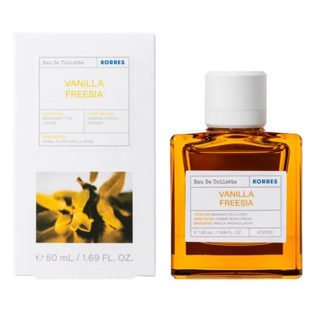 KORRES VANILLA FREESIA WODKA TOALETOWA 50 ML: ceny i cechy
