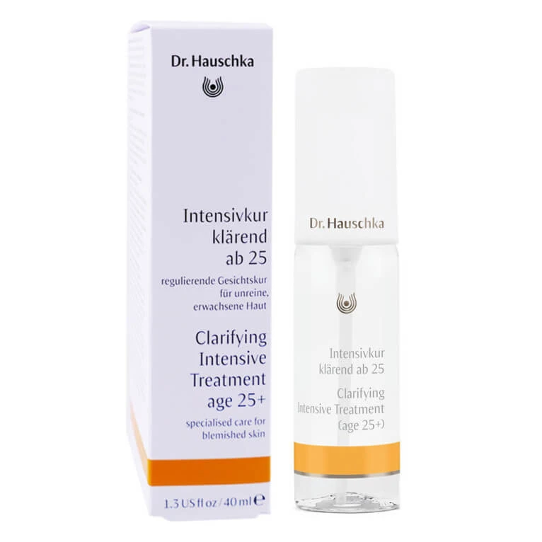 DR. HAUSCHKA INTENSIVE KLÄRENDE PFLEGE FÜR AB 25 JAHREN 40 ML