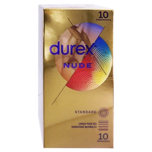 DUREX NUDE STANDARD 10 PRESERVATIVI