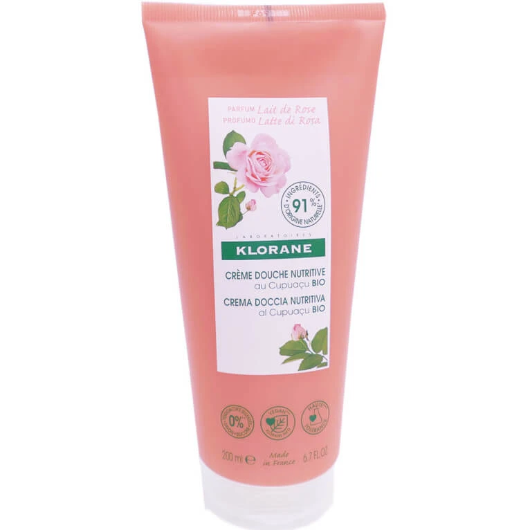 KLORANE NUTRITIVE ROSE MILK DUSCHCREME 200 ML