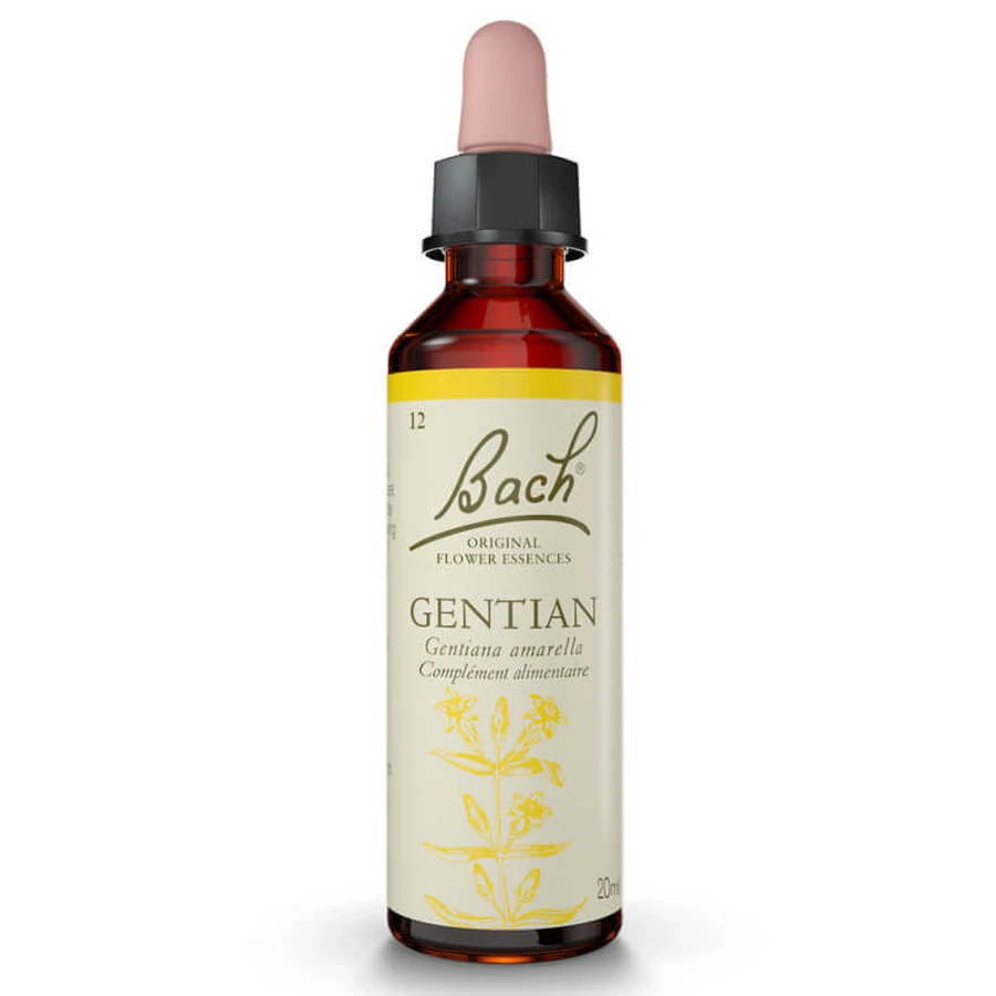 REMEDIO FLORAL DE BACH GENTIANA N.º 12, 20 ml