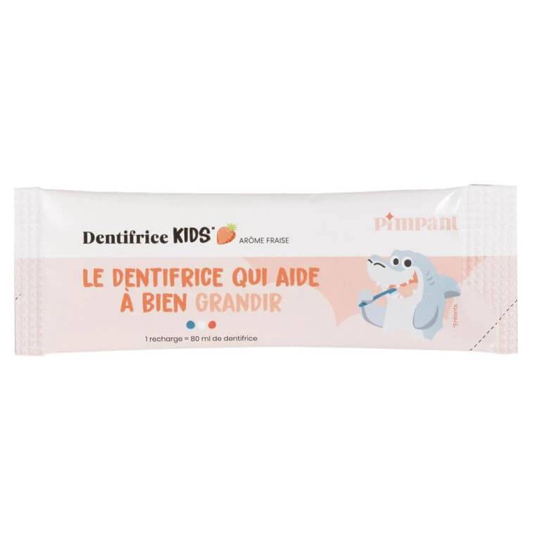 PIMPANT KINDERZAHNPASTENPULVER (ZUR VERDÜNNUNG) ERDBEERE 8 G