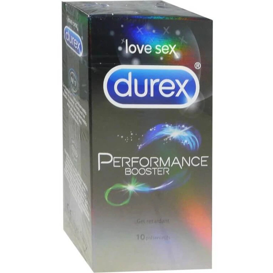 DUREX PREZERVATIVE PERFORMANCE BOOSTER 10 PREZERVATIVE