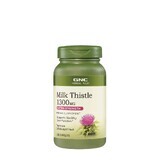 Gnc Herbal Plus Milk Thistle Silimarina 1300 Mg Extract Din Seminte De Armurariu, 120 Cps