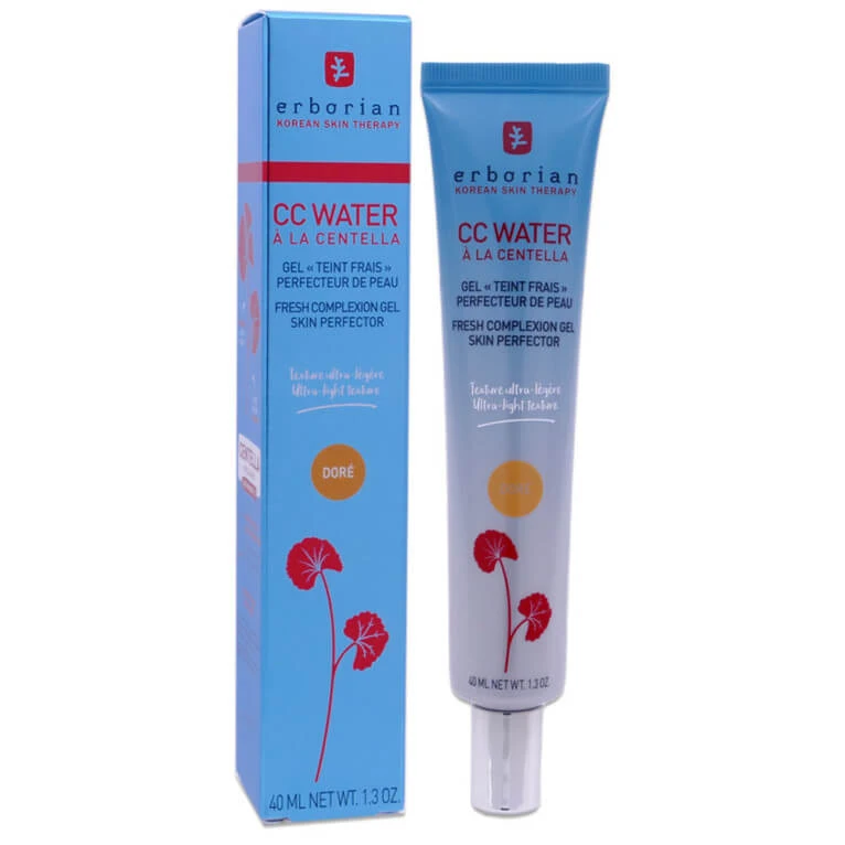 ERBORIAN CC WATER GEL FRESH GOLD FOUNDATION 40 ml