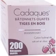 CADAQUES 200 DE BĂȚUȘE DE VATĂ DIN BUMBAC HIDROFIL