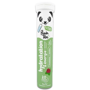 PANDA TEA IDRATAZIONE ED ENERGIA LAMPONE E MENTA 20 PASTIGLIE