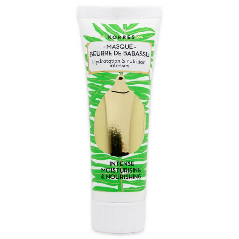 KORRES BABASSU-BUTTER-MASKE FÜR INTENSIVE FEUCHTIGKEITSVERSORGUNG 18 ML
