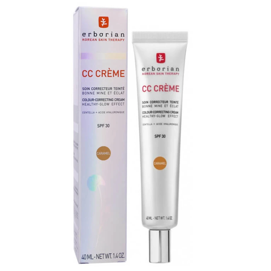 ERBORIAN CC CREME CORRECTEUR TEINTE SPF30 CARAMEL 40ML