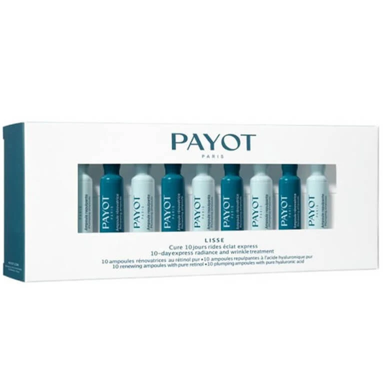 PAYOT 10-TAGE-KUR ZUR FALTENGLÄTTUNG UND FÜR MEHR AUSSTRAHLUNG, 10 AMPULLEN