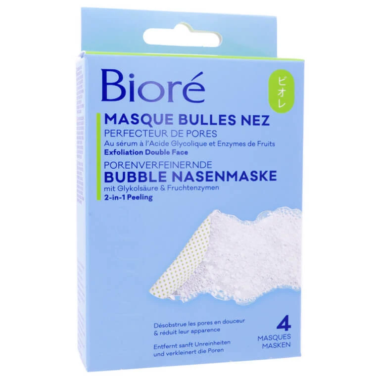 BIORE NASEN-PORENSTREIFEN-MASKE, 4 MASKEN