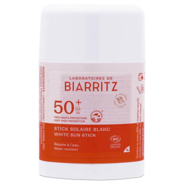 BIARRITZ WEISSER SONNENSCHUTZSTIFT LSF 50+ 12 g